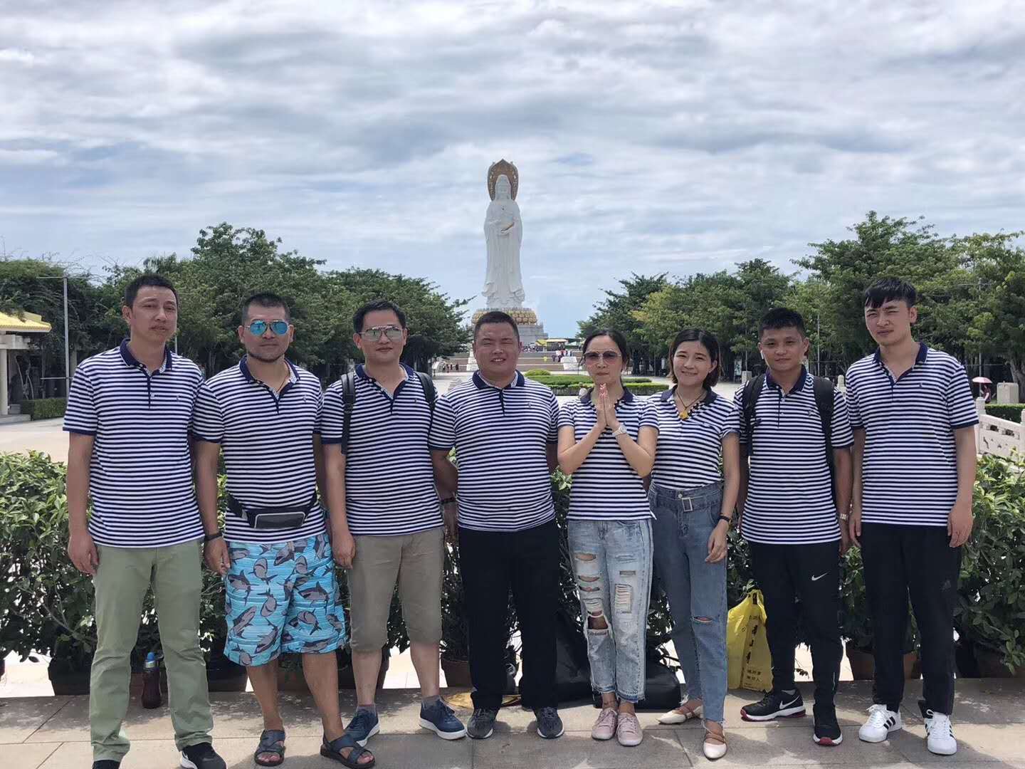 公司组织海南游活动